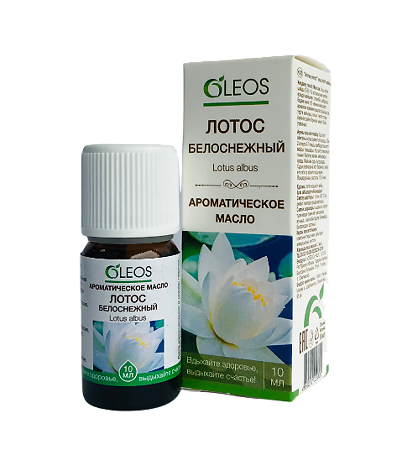 Oleos Ароматическое масло Лотос белоснежный 10 мл 1 шт