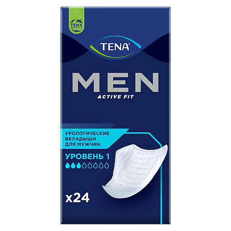 Tena Men прокладки урологические Уровень 1 24 шт