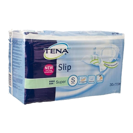 Tena Slip Super подгузники для взрослых р. M (73-122 см) 30 шт