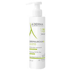 Изображение товара A-Derma Dermalibour+CICA Гель очищающий пенящийся 200 мл 1 шт