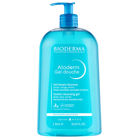 Bioderma Atoderm Ultra-Gentle Гель для душа ультра-нежный 1 л 1 шт