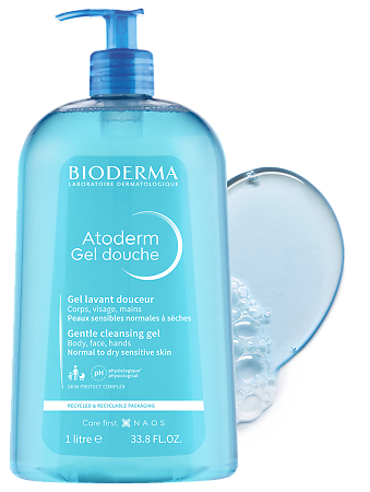 Bioderma Atoderm Ultra-Gentle Гель для душа ультра-нежный 1 л 1 шт