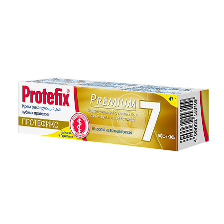Протефикс крем Premium фиксирующий для зубных протезов, 40 мл 1 шт