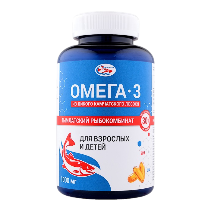 Изображение товара Omega-3 из дикого камчатского лосося Salmonica 1000 мг 160 шт - полезные жирные кислоты для всей се Изображение товара Omega-3 из дикого камчатского лосося Salmonica 1000 мг 160 шт - полезные жирные кислоты для всей се
