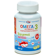 Купить Омега-3 из дикого камчатского лосося для детей с 3-х лет Salmonica с ароматом малины мягкие желатиновые капсулы по 300 мг 250 шт цена
