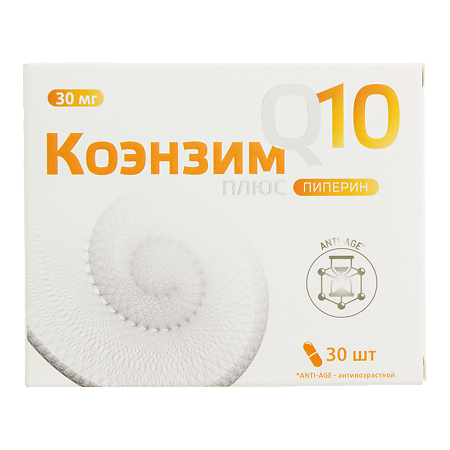 Изображение товара Коэнзим Q10 Плюс Витамир капсулы по 200 мг 30 шт