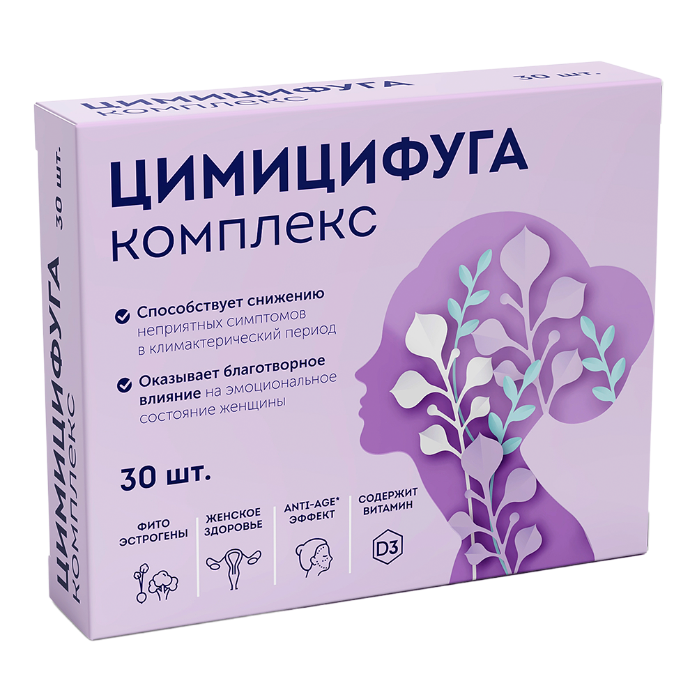 Изображение товара Цимицифуга комплекс Витамир таблетки покрытоболочечные 165 мг, 30 шт Изображение товара Цимицифуга комплекс Витамир таблетки покрытоболочечные 165 мг, 30 шт