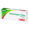 Лизиноприл-Тева таблетки 20 мг 20 шт