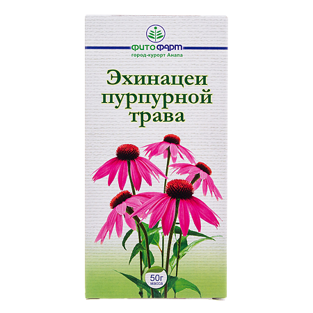 Целебная поляна Эхинацеи пурпурной трава пачка по 50 г 1 шт
