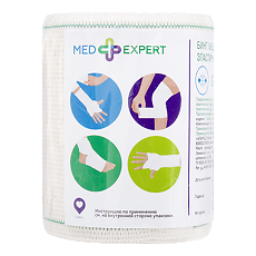 Купить Med Expert Бинт эластичный компрессионный СР 3,0м х 80мм 1 шт цена