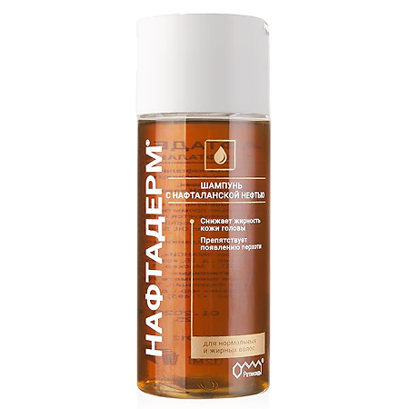 Изображение товара Нафтадерм шампунь с нафталанской нефтью 150 мл 1 шт