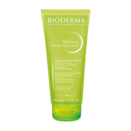 Изображение товара Bioderma Sebium Гель Актив для умывания жирной и проблемной кожи лица 200 мл 1 шт