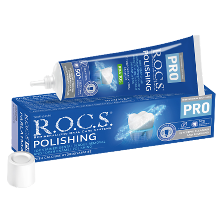 R.O.C.S. PRO Polishing Зубная паста Полировочная 35 г 1 шт