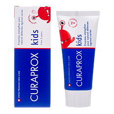 Купить Curaprox Зубная паста Kids 950 со вкусом клубники с 2 лет 60 мл 1 шт цена