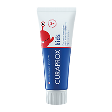 Купить Curaprox Зубная паста Kids 950 со вкусом клубники с 2 лет 60 мл 1 шт цена