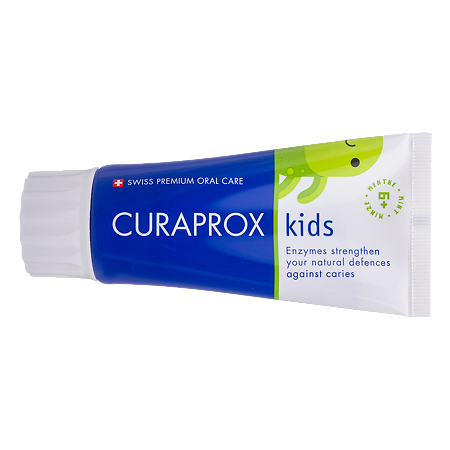 Curaprox Зубная паста Kids 1450 со вкусом мяты с 6 лет 60 мл 1 шт