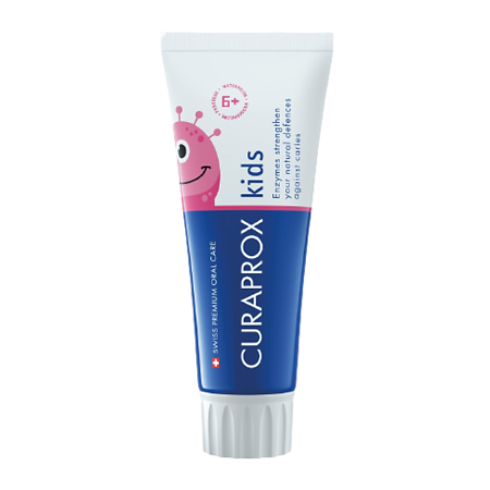 Изображение товара Детская зубная паста Curaprox Kids со вкусом арбуза 60 мл для детей 6 лет и старше
