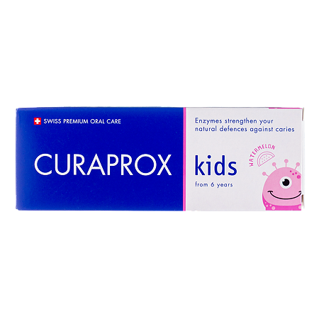 Curaprox Зубная паста Kids 1450 со вкусом арбуза с 6 лет 60 мл 1 шт