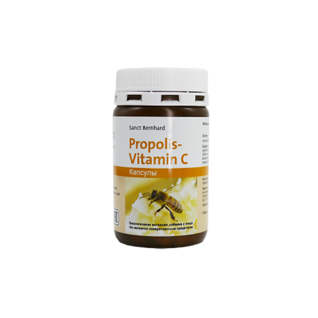 Санкт Бернард Прополис-Витамин С/Propolis-Vitamin C Sanct Bernhardt капсулы массой 648 мг 90 шт