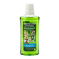 Купить Лаборатория природы Ополаскиватель для полости рта с экстрактами цветков ромашки и березовых почек на сборах трав 275 мл 1 шт цена