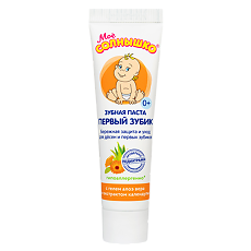 Купить Мое солнышко Зубная паста Первый зубик 40 г 1 шт цена
