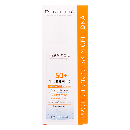 Dermedic Sunbrella Солнцезащитный крем SPF50+ для чувствительной кожи 50 мл 1 шт