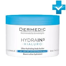 Изображение товара Dermedic Hydrain3 Hialuro Ультра-увлажняющее масло для тела 225 мл 1 шт