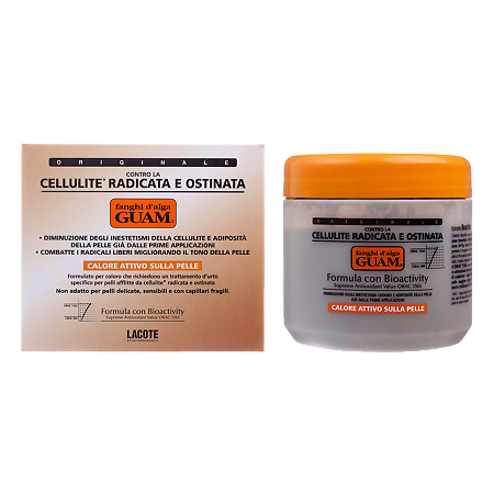 Изображение товара Guam Fanghi D'Alga Маска из водорослей для поздних стадий целлюлита 500 г 1 шт