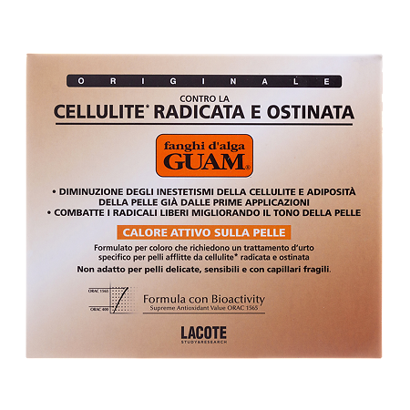 Guam Fanghi D'Alga Маска из водорослей для поздних стадий целлюлита 500 г 1 шт