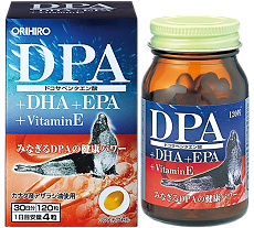 Купить Orihiro Омега-3 жирные кислоты DPA+ DHA+EPA капсулы массой 360 мг 120 шт цена