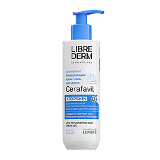 Купить Либридерм (Librederm) Cerafavit Крем-гель липидивосстанавливающий очищающий с церамидами и пребиотиком 250 мл 1 шт цена