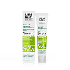 Купить Либридерм (Librederm) Seracin DUO Крем-гель корректирующий для проблемной кожи 40 мл 1 шт цена