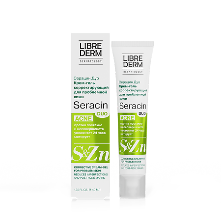 Изображение товара Либридерм Seracin DUO Крем-гель для проблемной жирной кожи 40 мл