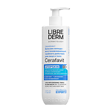 Купить Либридерм (Librederm) Cerafavit Бальзам липидовосстанавливающий тройного действия для лица и тела 400 мл 1 шт цена
