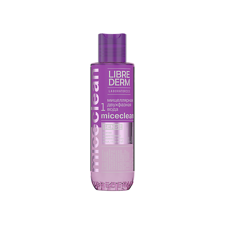 Либридерм (Librederm) Мицеллярная вода двухфазная для нормальной и чувствительной кожи Miceclean 150 мл 1 шт