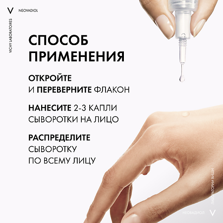 Vichy Neovadiol Meno 5 Bi-Serum Бифазная сыворотка для кожи в период менопаузы 30 мл 1 шт