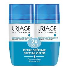Купить Uriage Deodorant Douceur дезодорант роликовый 50 мл 2 шт цена