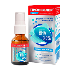 Купить Пропеллер Сыворотка-пилинг Комплекс ВНА 3,0% для кожи склонной к акне 25 мл 1 шт цена