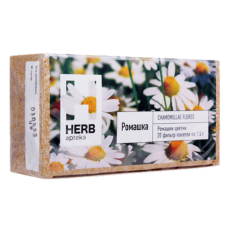 Herb Ромашки цветки 1,5 г фильтр-пакетики 20 шт