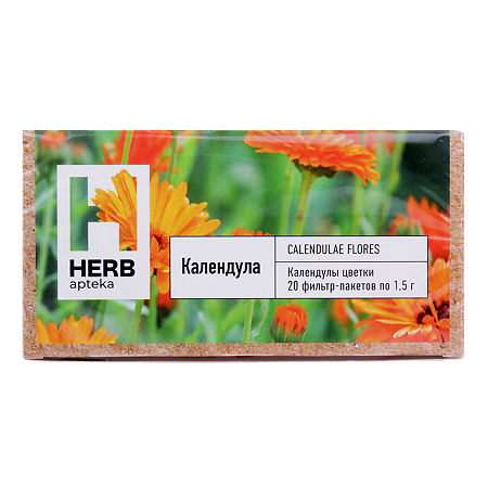Herb Календулы цветки 1,5 г фильтр-пакетики 20 шт