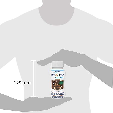 Resource Protein (Ресурс Протеин) питание с высоким содержанием белка со вкусом шоколада для взрослых 200 мл 1 шт