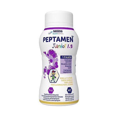 Peptamen Junior 1,5 (Пептамен Юниор 1.5) ваниль 200 мл 4 шт