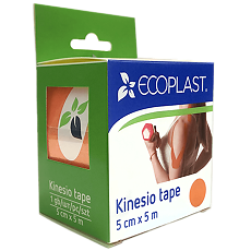 Купить Ecoplast Кинезио тейп 5см х 5м оранжевый 1 шт цена