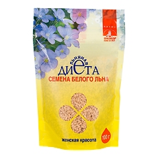 Купить Семена льна белого женская красота Биокор 100 г цена