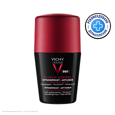 Купить Vichy Homme Clinical Control Дезодорант-антиперспирант 96 ч против избыточного потоотделения 50 мл 1 шт цена