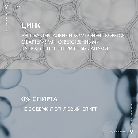 Vichy Homme Clinical Control Дезодорант-антиперспирант 96 ч против избыточного потоотделения 50 мл 1 шт