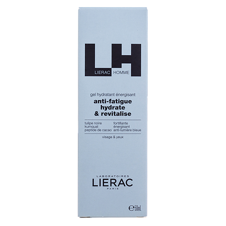 Lierac Homme Гель увлажняющий тонизирующий для лица и кожи контура глаз 50 мл 1 шт