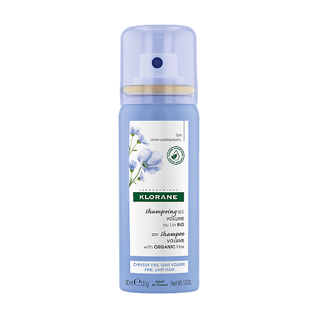 Изображение товара Klorane Сухой шампунь с органическим экстрактом льняного волокна для объема волос 50 мл 1 шт