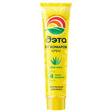 Купить ДЭТА крем от комаров алоэ вера туба 45 мл 1 шт цена