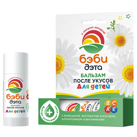 Изображение товара БЭБИ ДЭТА кроха бальзам после укусов для детей карандаш 10 мл